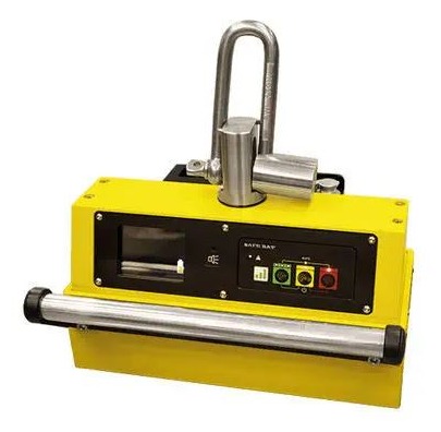 SafeBat SB950-SF battery-operated electropermanent lifting magnet with load-verification display